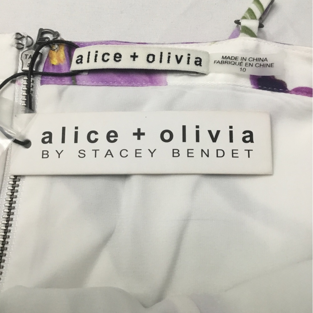 ALICE & OLIVIA floral dress - Picture 9 of 16
